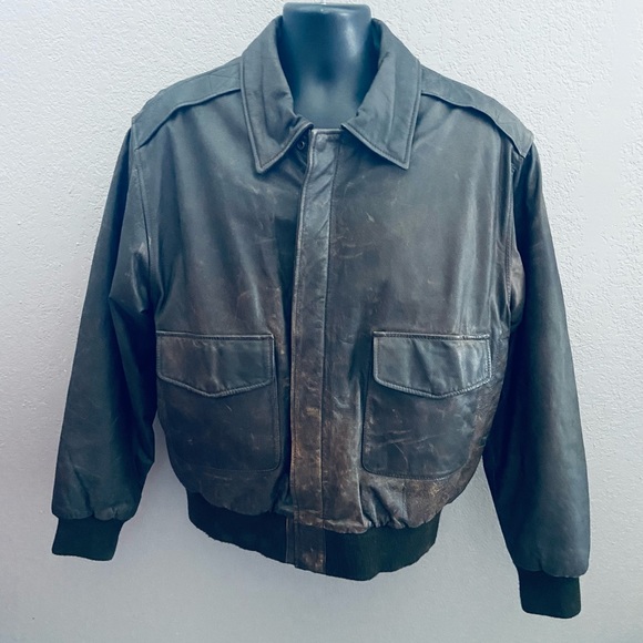 US Army Jackets & Coats Vintage Type A2 Jacket Flyers Leather